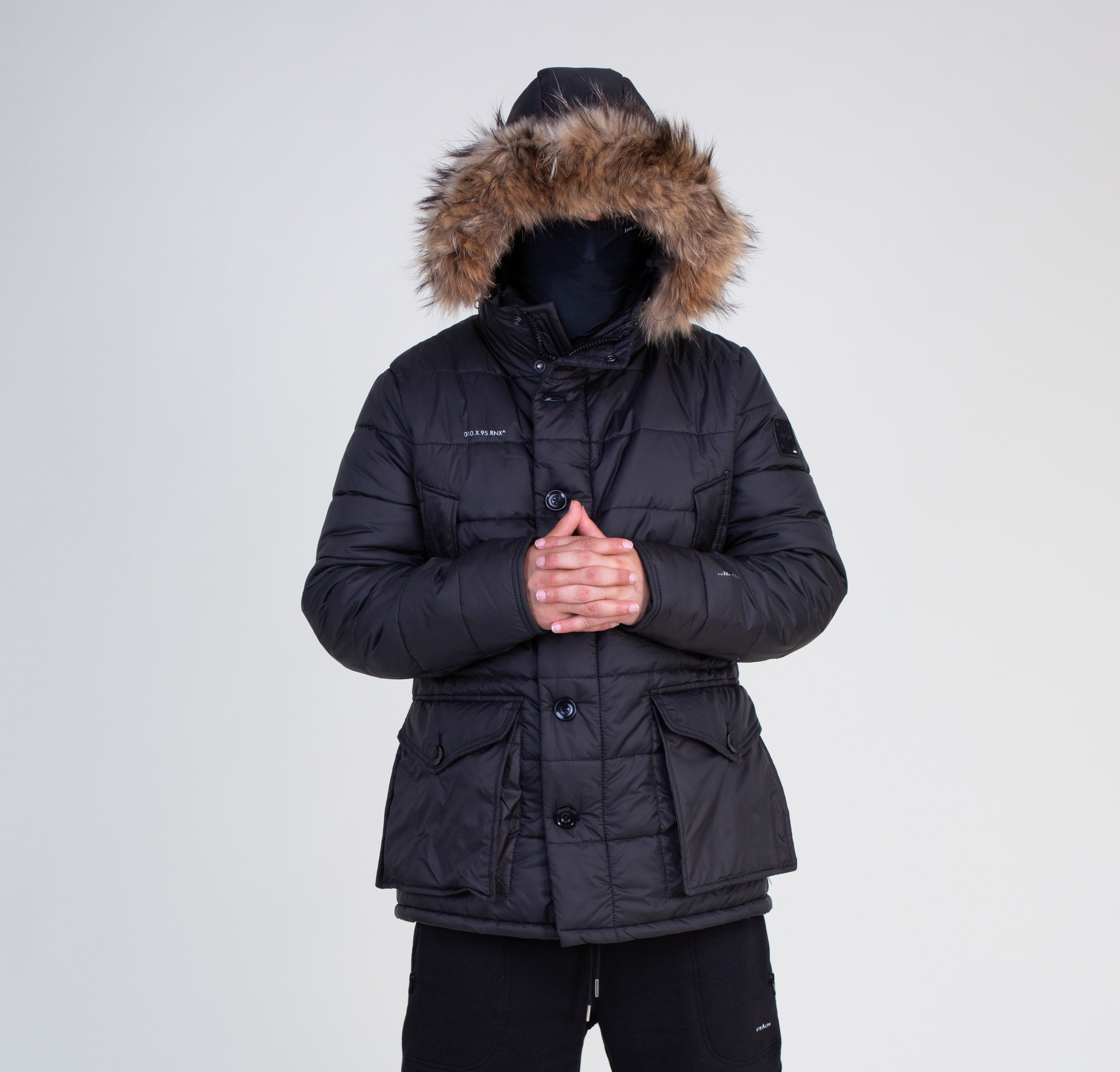 Hour of Darkness Parka Jacket (Black)
