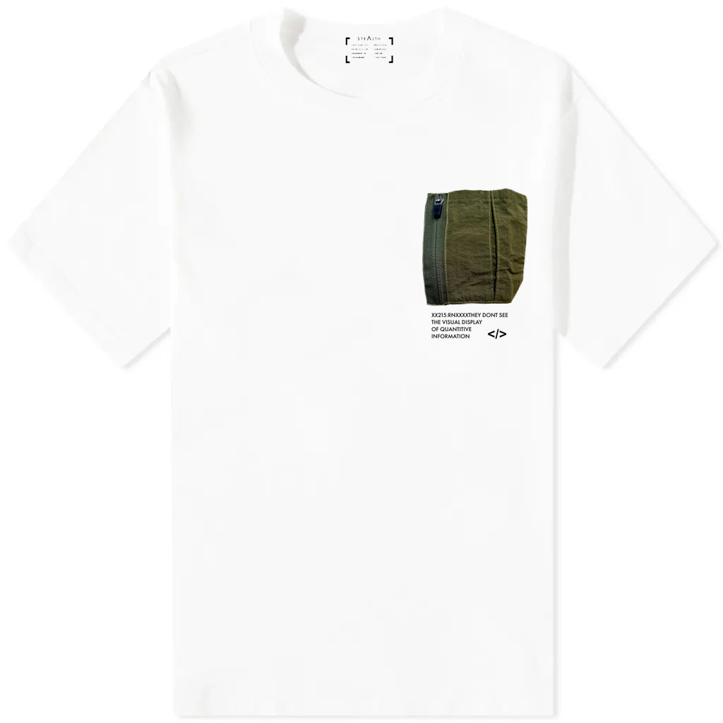 Pocket Tee (White)