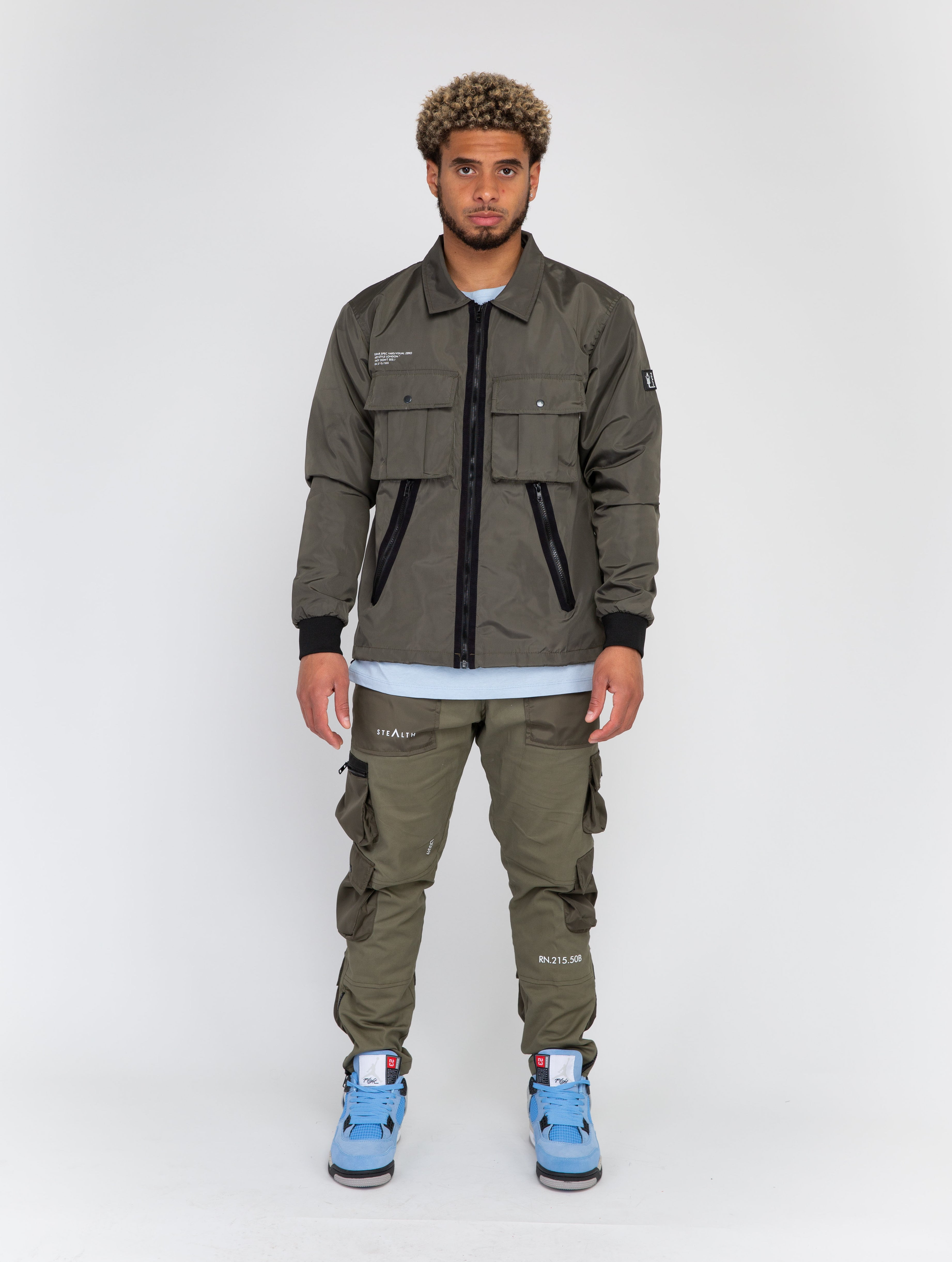 Cargo Tracksuit (Olive)