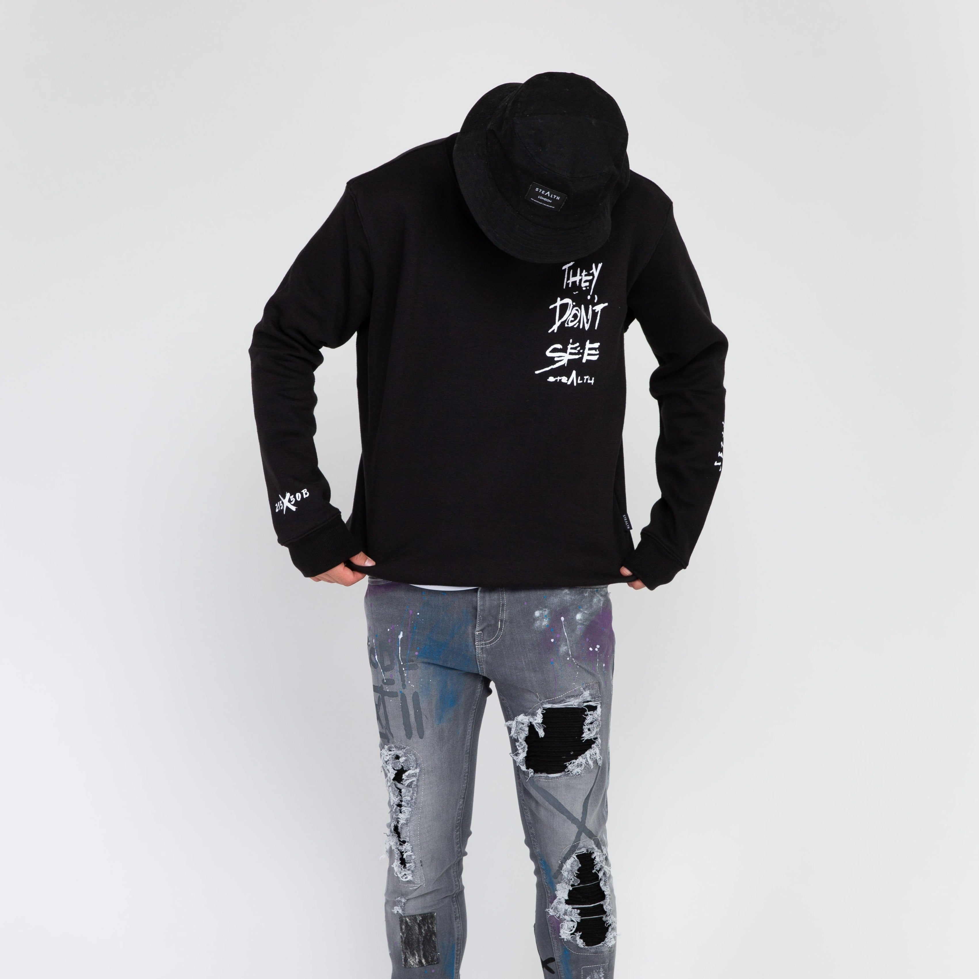 They Don't See Sweatshirt (Black)