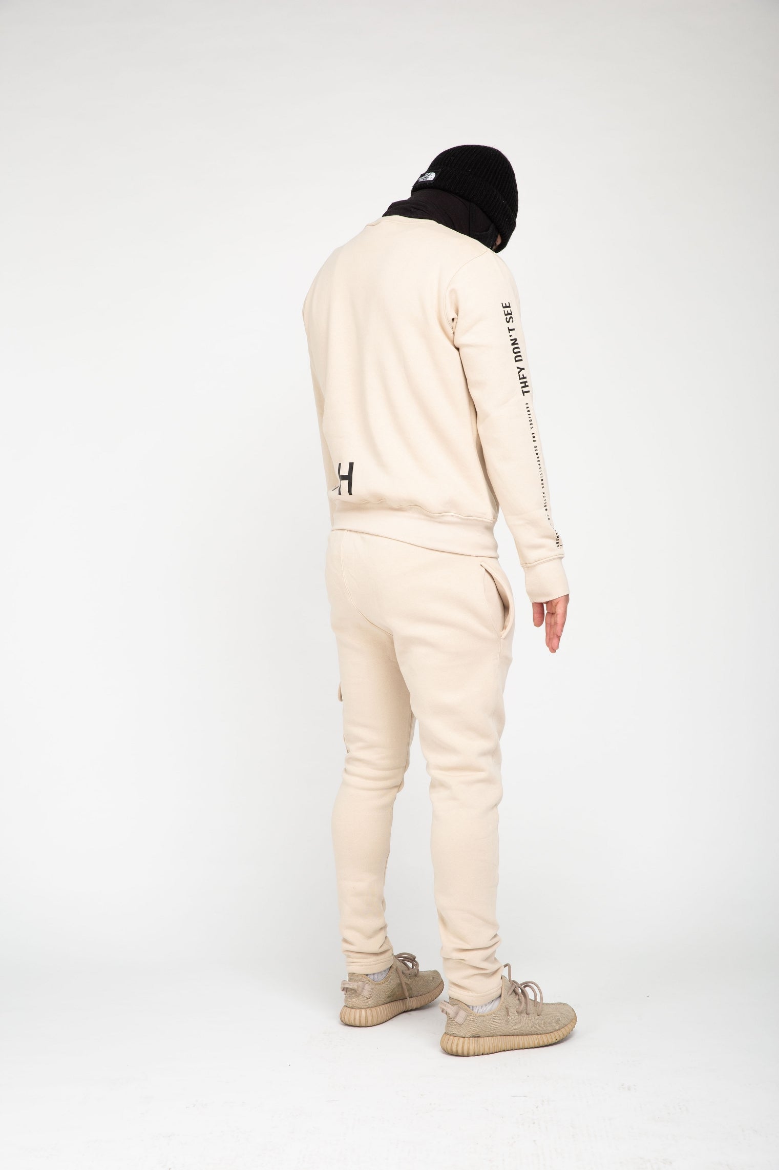 No Side Man Tracksuit (Beige)