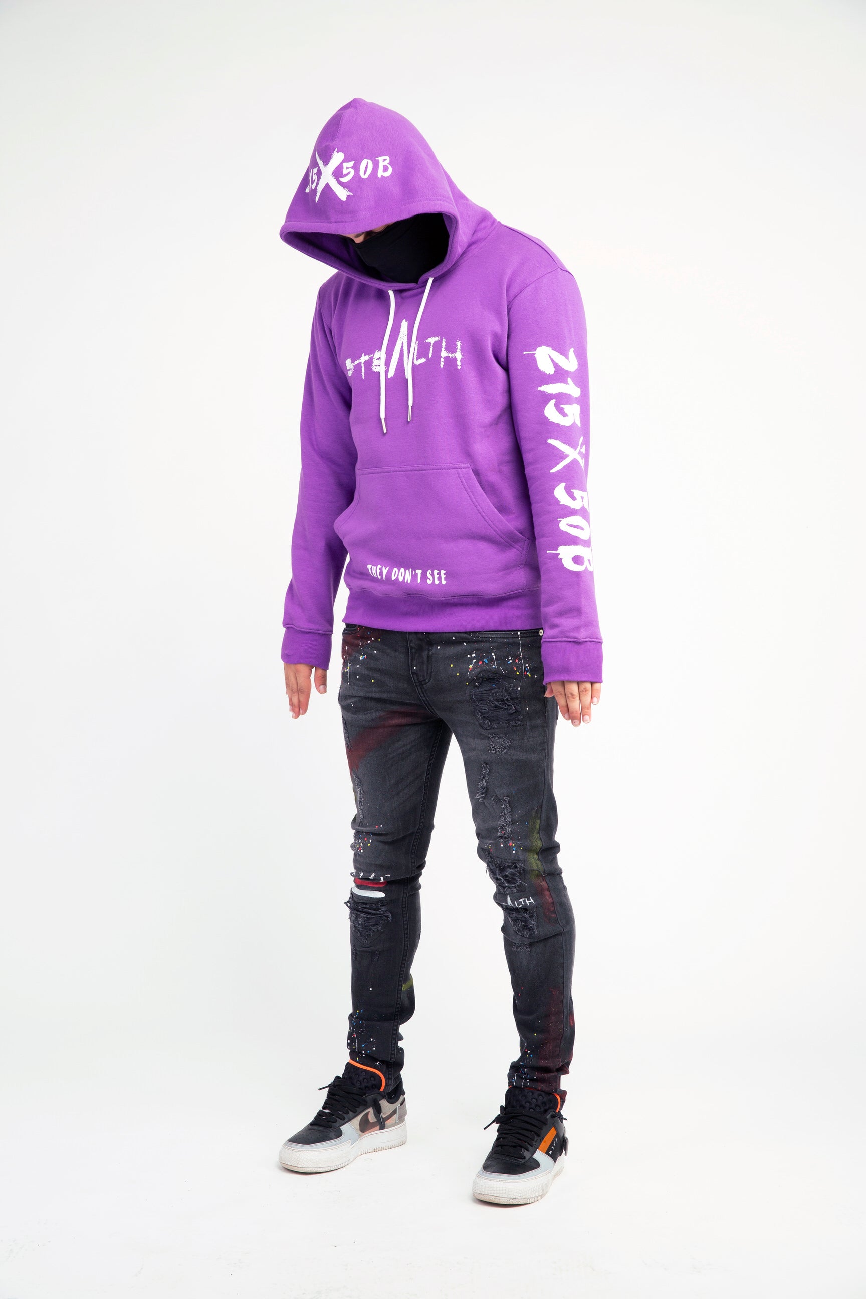 215X50B Hoody (Purple/White)