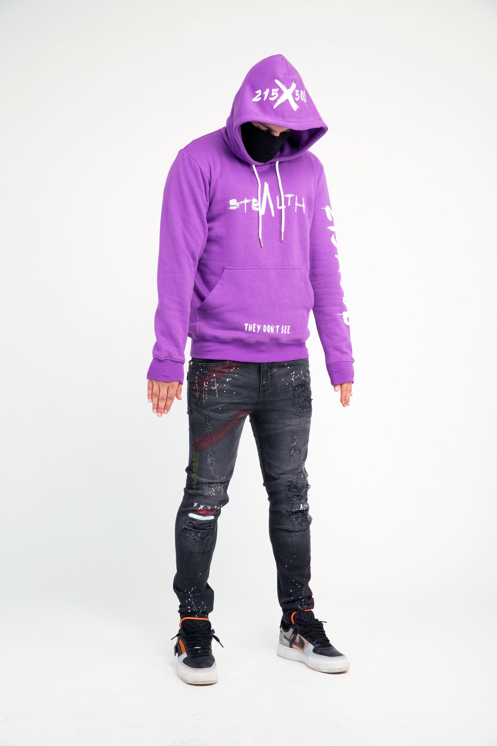 215X50B Hoody (Purple/White)