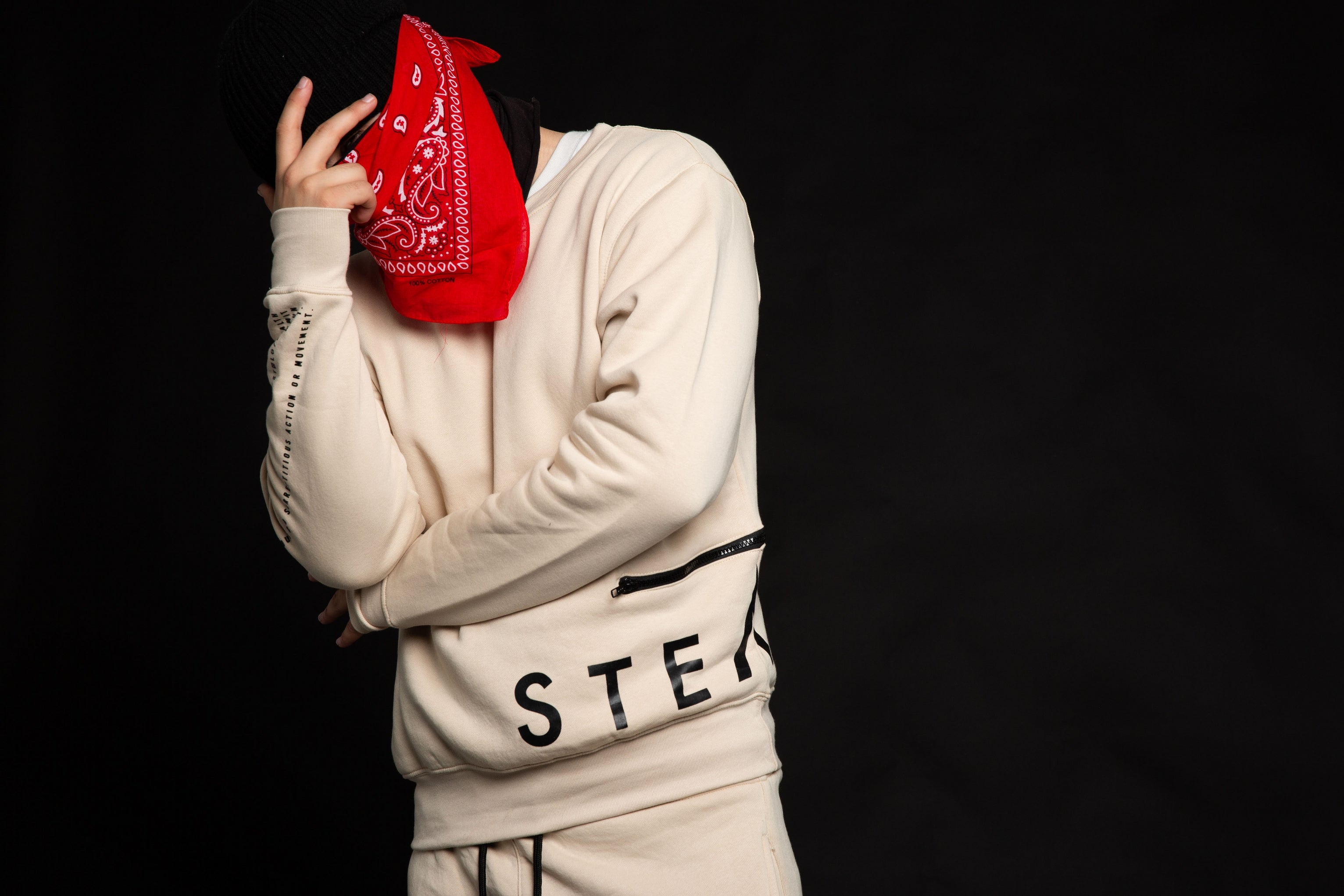 No Side Man Tracksuit (Beige)