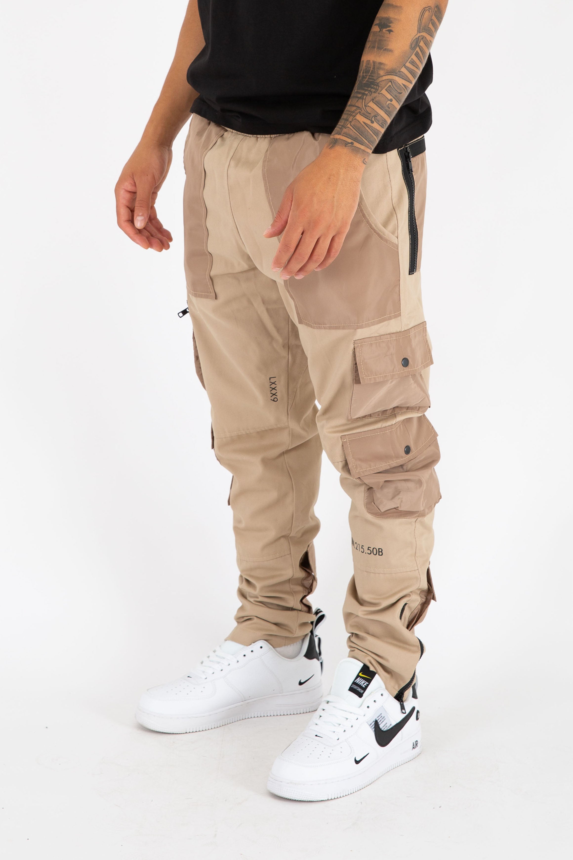 Cargo Pants (Beige)