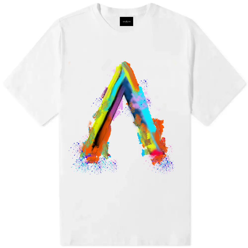 Stealth Banner Tee Shirt (White)