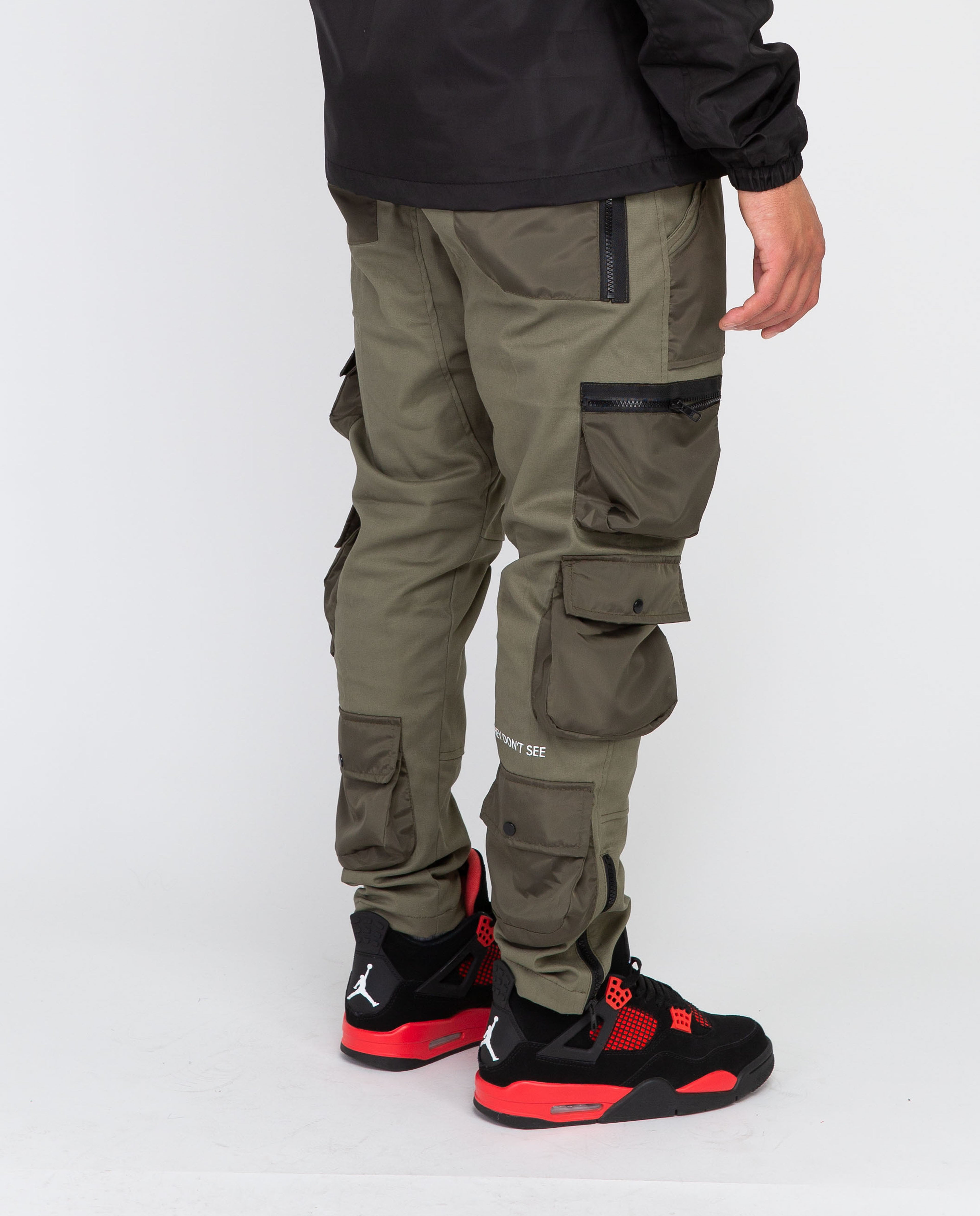 Cargo Pants (Olive green)