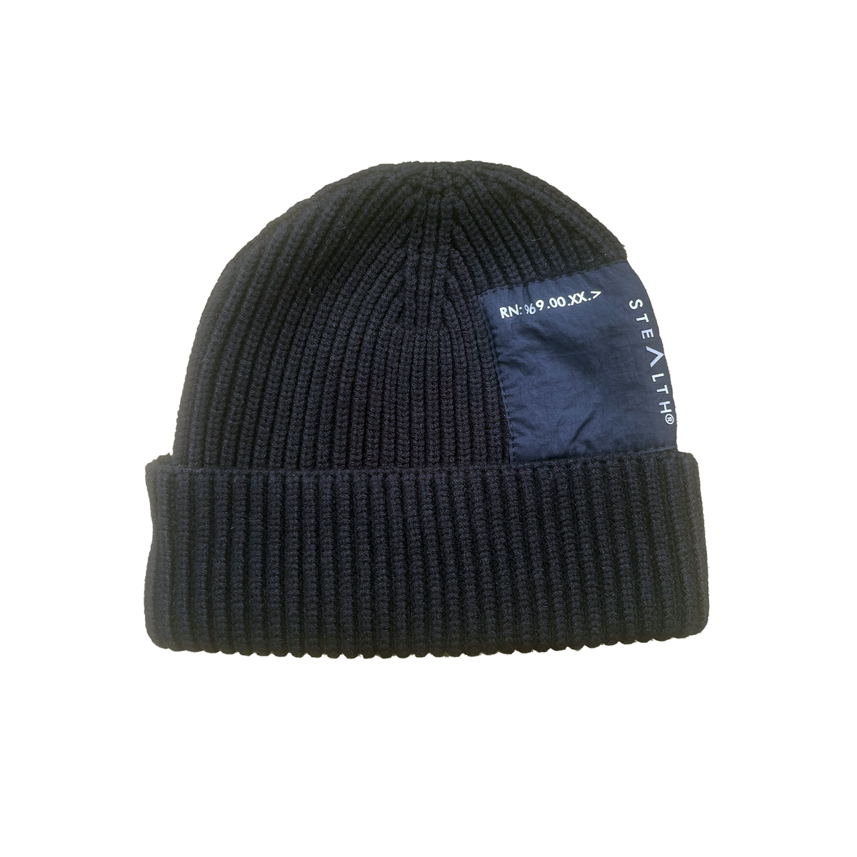 Patch Tech Beanie Black