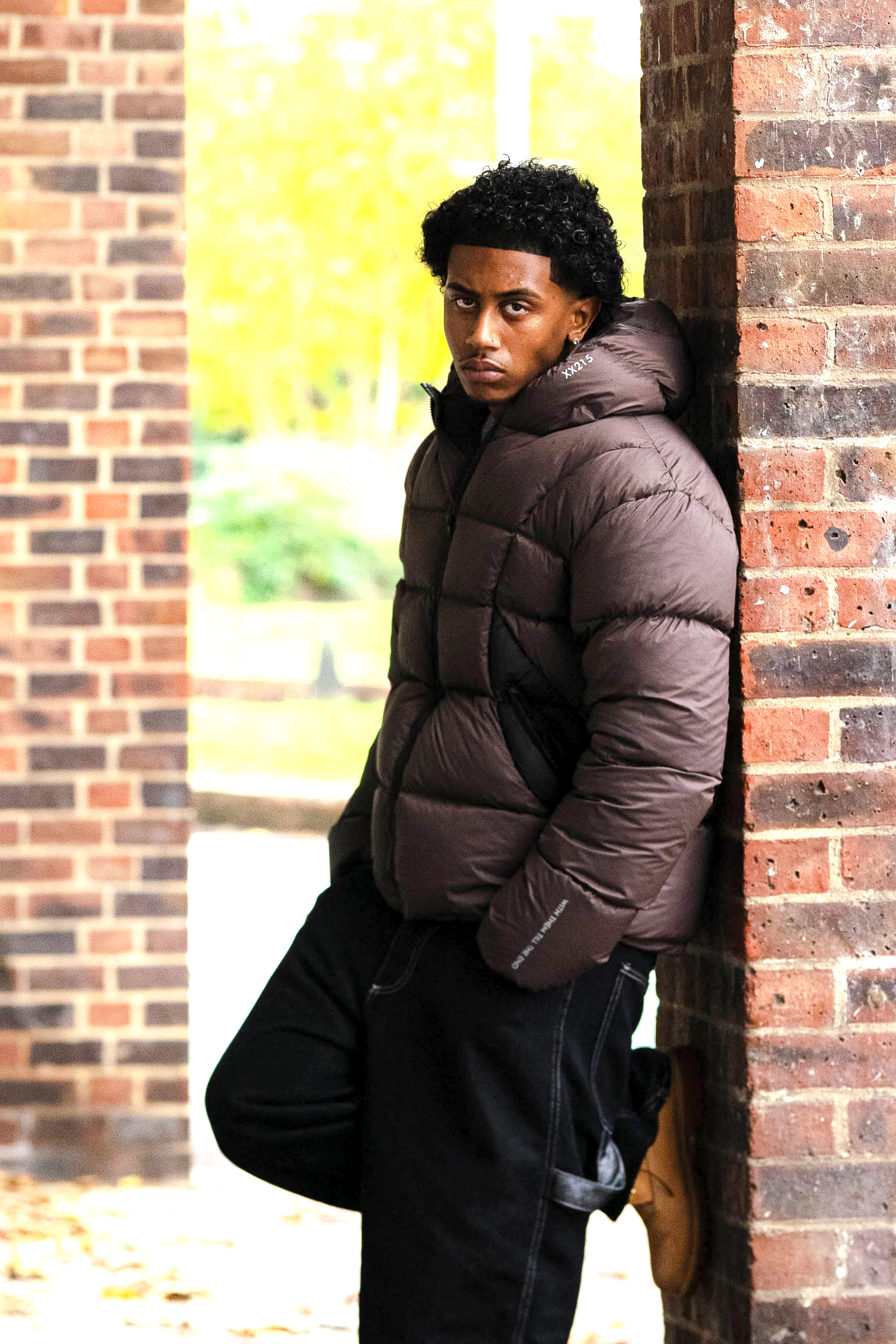 Phantom Down Jacket (Brown/Black)