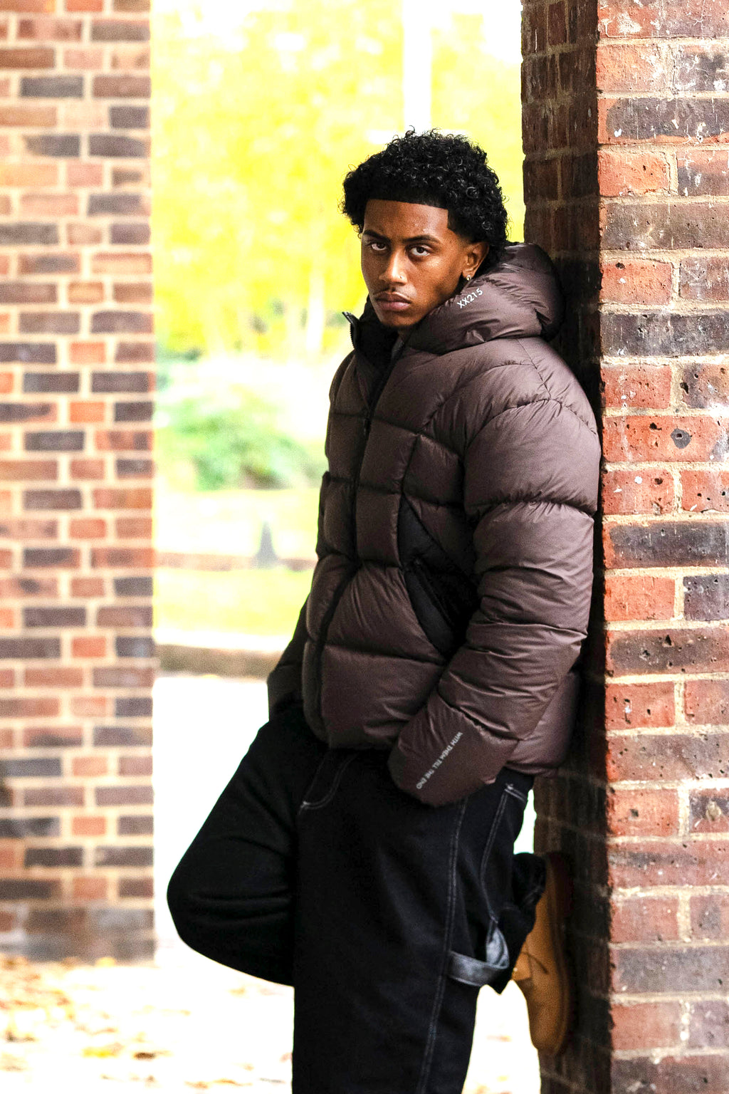 Phantom Down Jacket (Brown/Black)