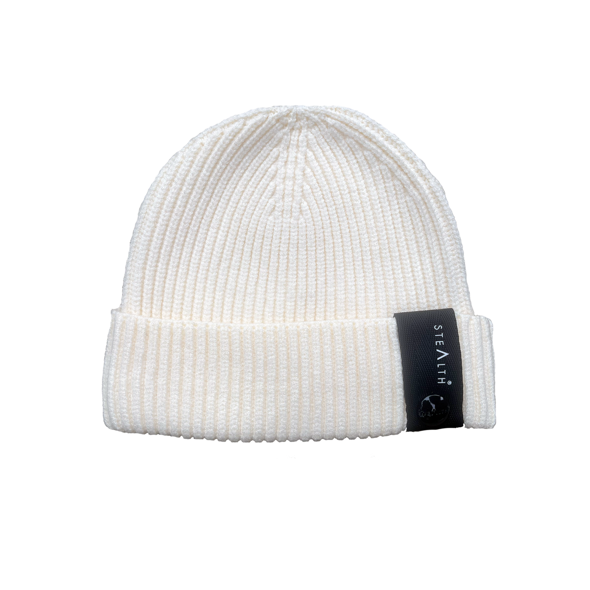Patch Tech Beanie (Off White)