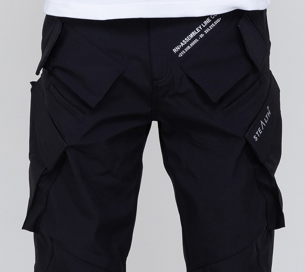 Tech Cargo pants (Black)