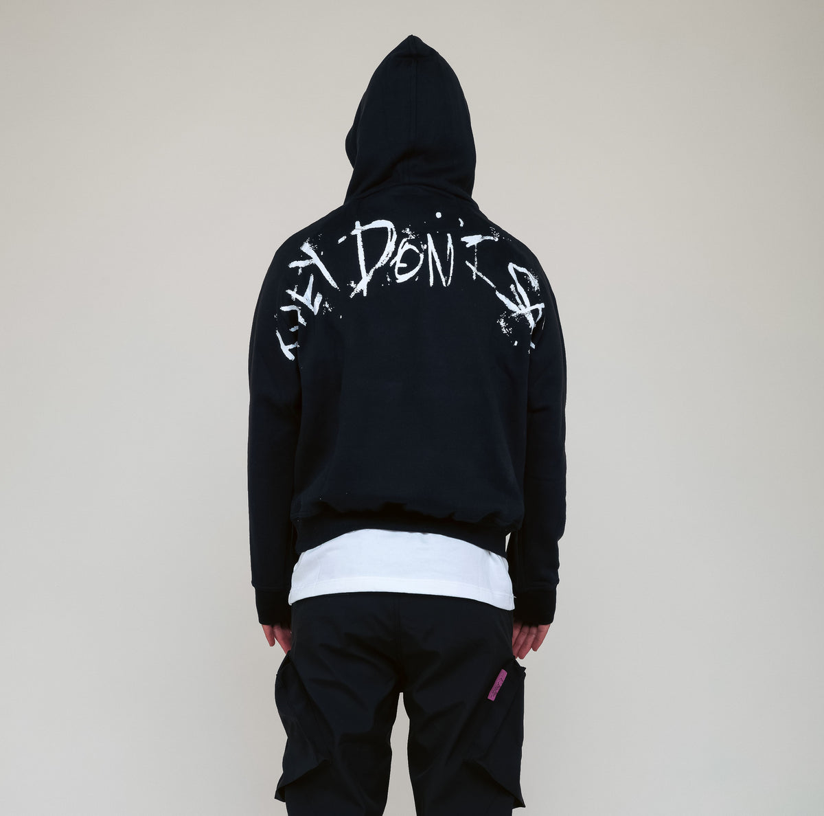 They don't see heavy weight Hoody (Black)