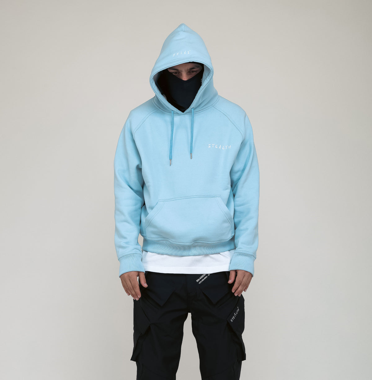They don't see heavy weight Hoody (Sky Blue)