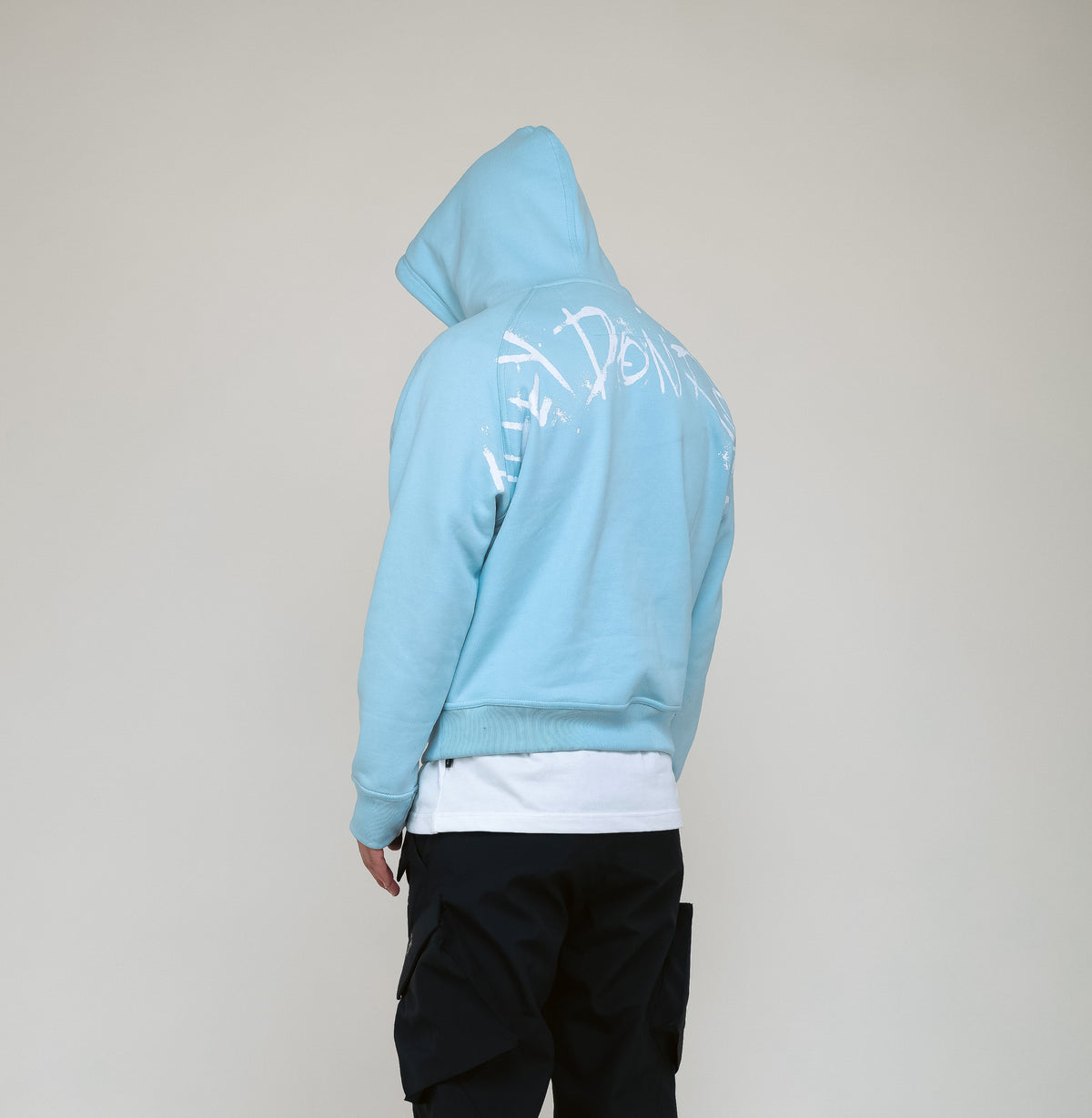 They don't see heavy weight Hoody (Sky Blue)