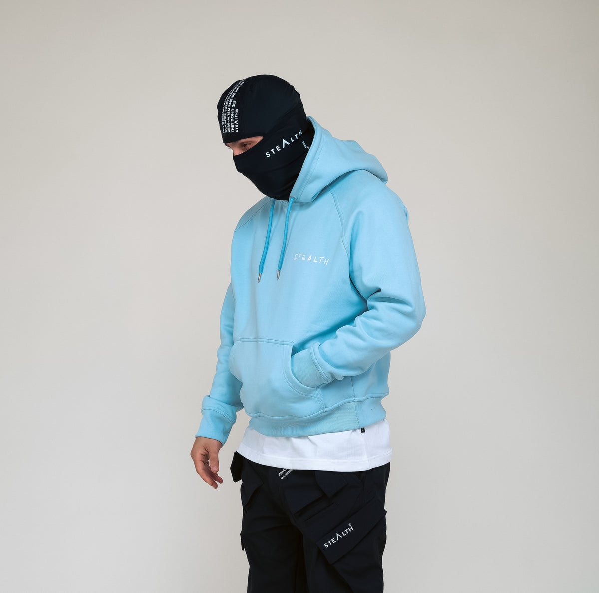 They don't see heavy weight Hoody (Sky Blue)