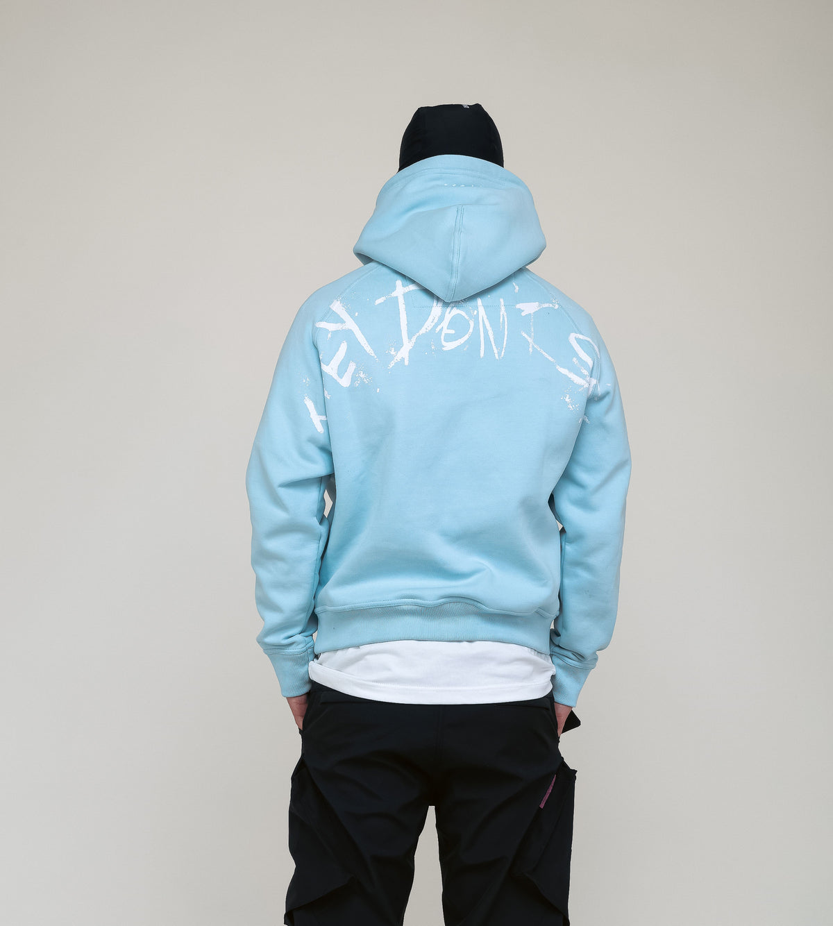 They don't see heavy weight Hoody (Sky Blue)