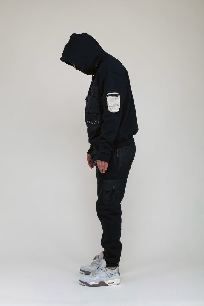 Utility Tracksuit (Black/Black)