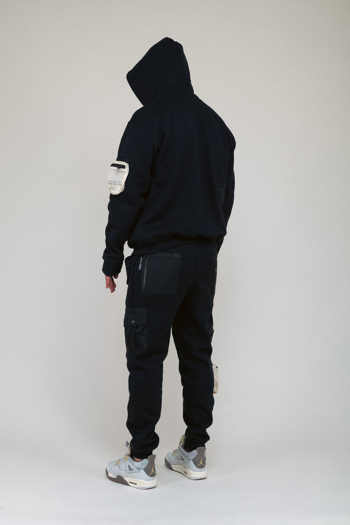 Utility Tracksuit (Black/Black)