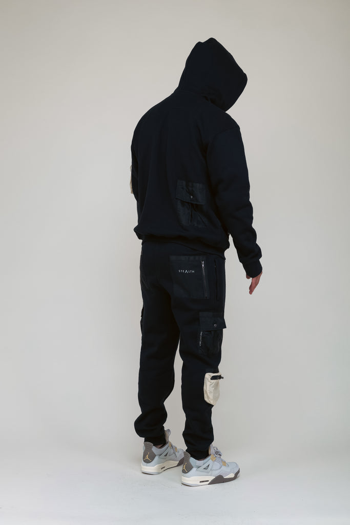 Utility Tracksuit (Black/Black)