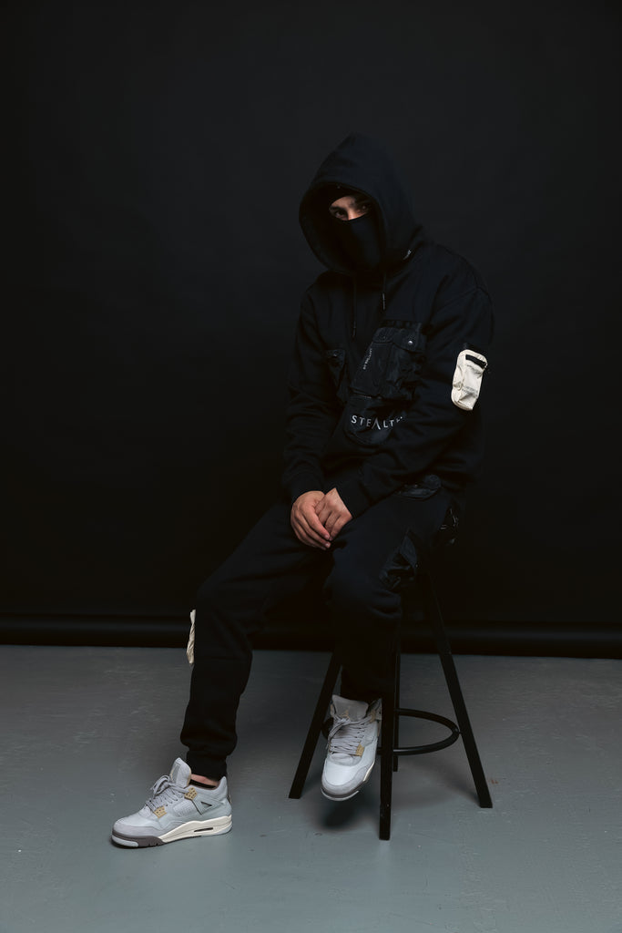 Utility Tracksuit (Black/Black)