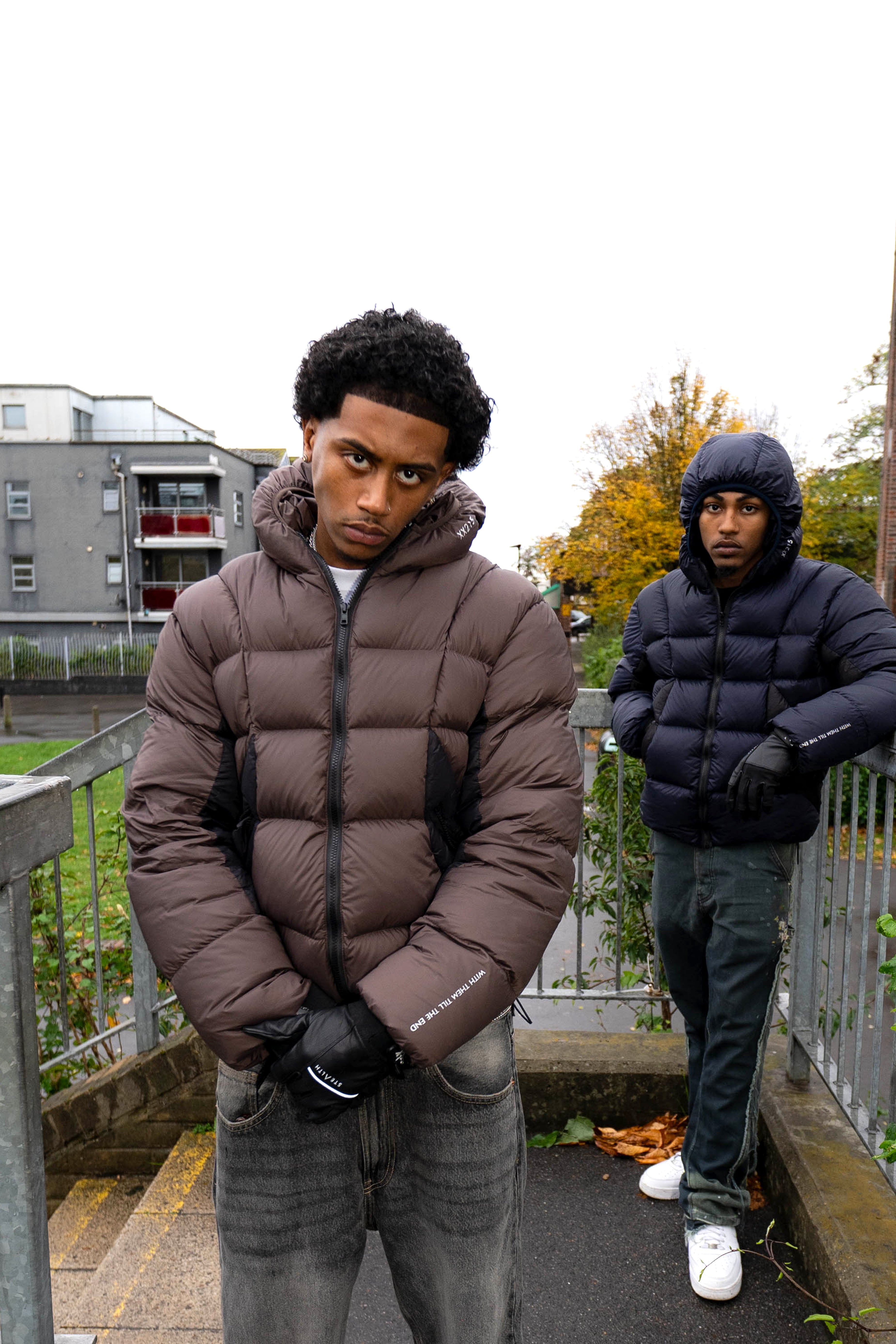 Phantom Down Jacket (Brown/Black)