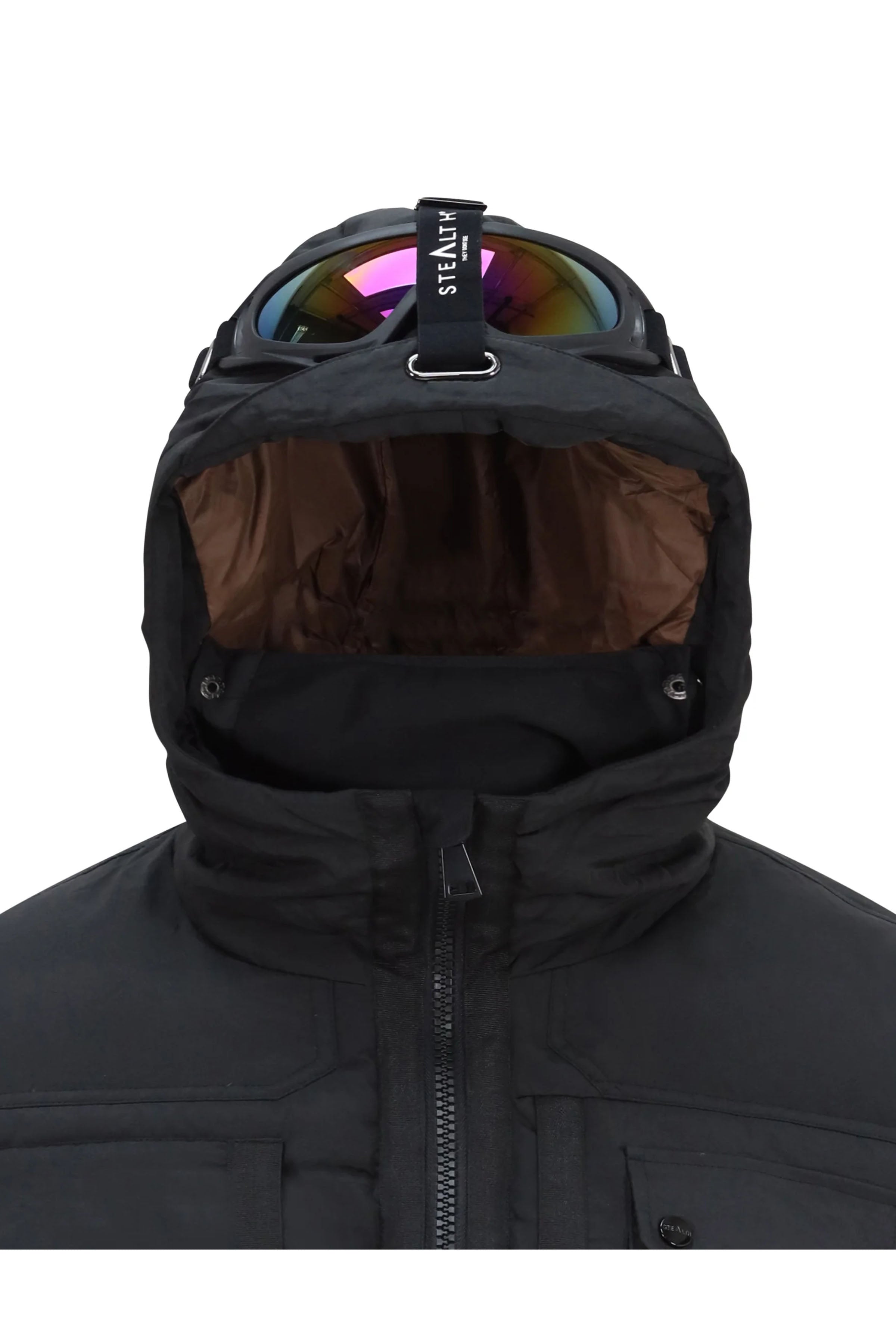 jacket with goggles on hood Summit Goggle Jacket V2