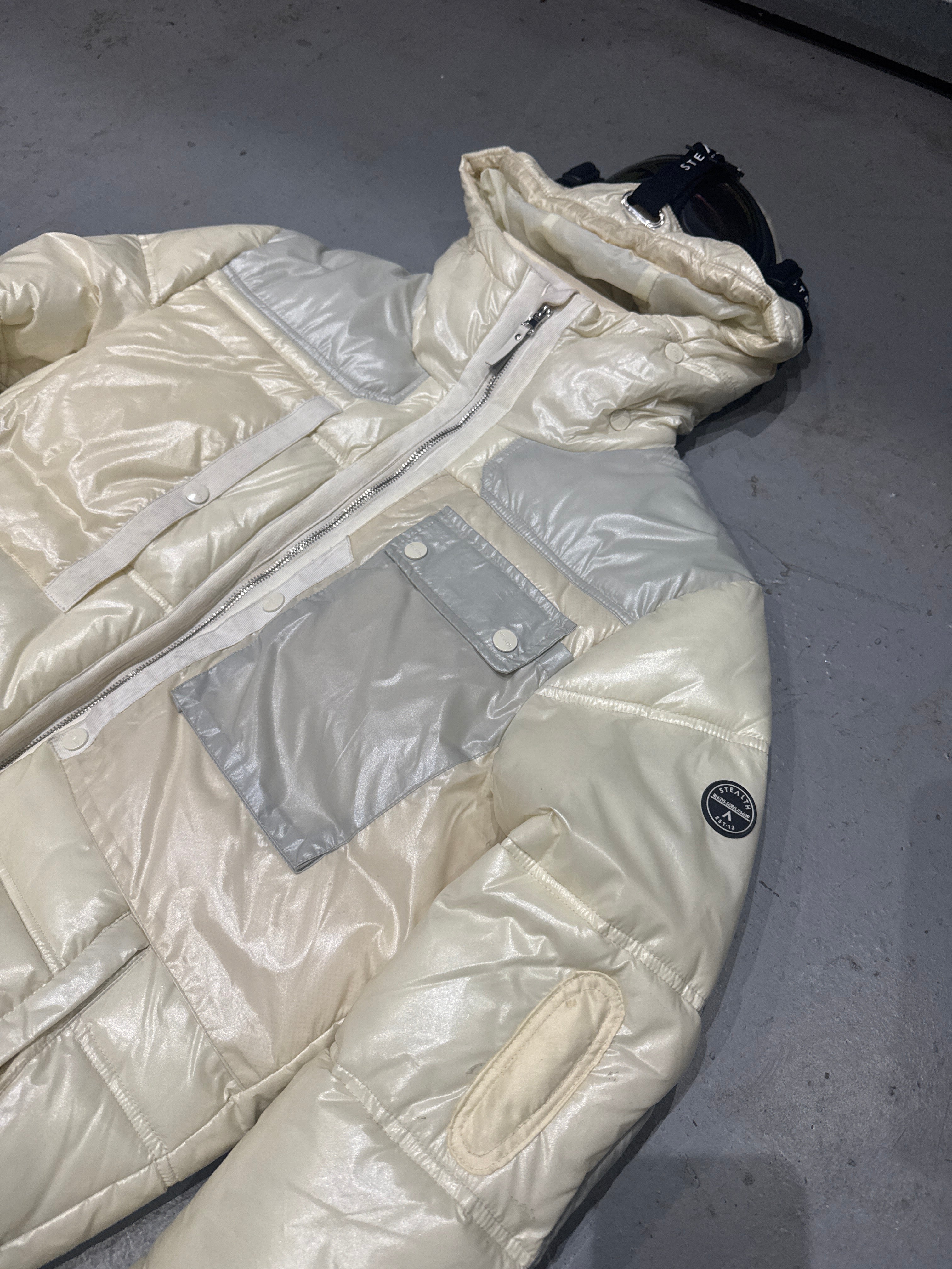 Summit Goggle Puffa Jacket  Light Sand/Dessert Grey