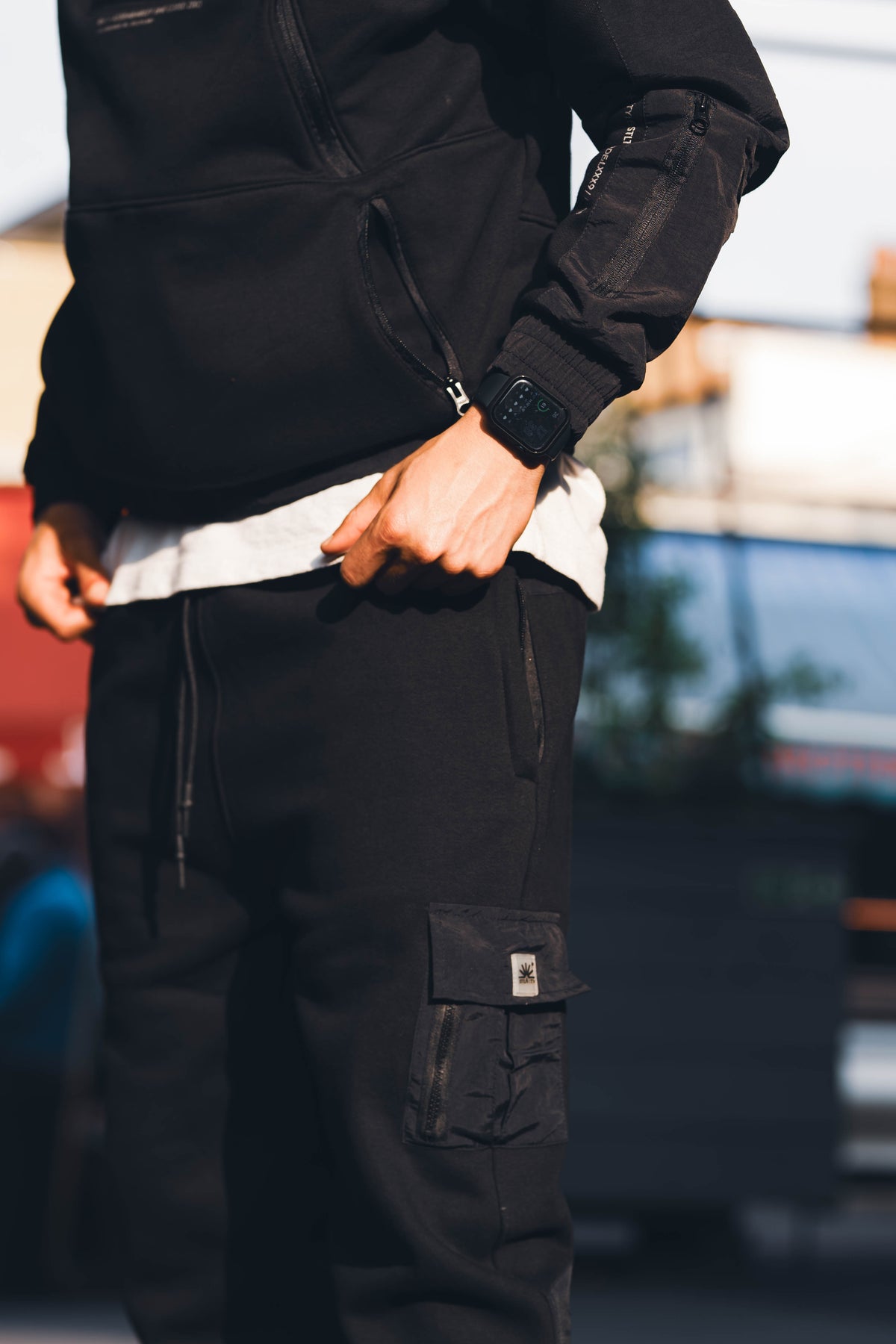 Quantom Tech Tracksuit V2 (Black)