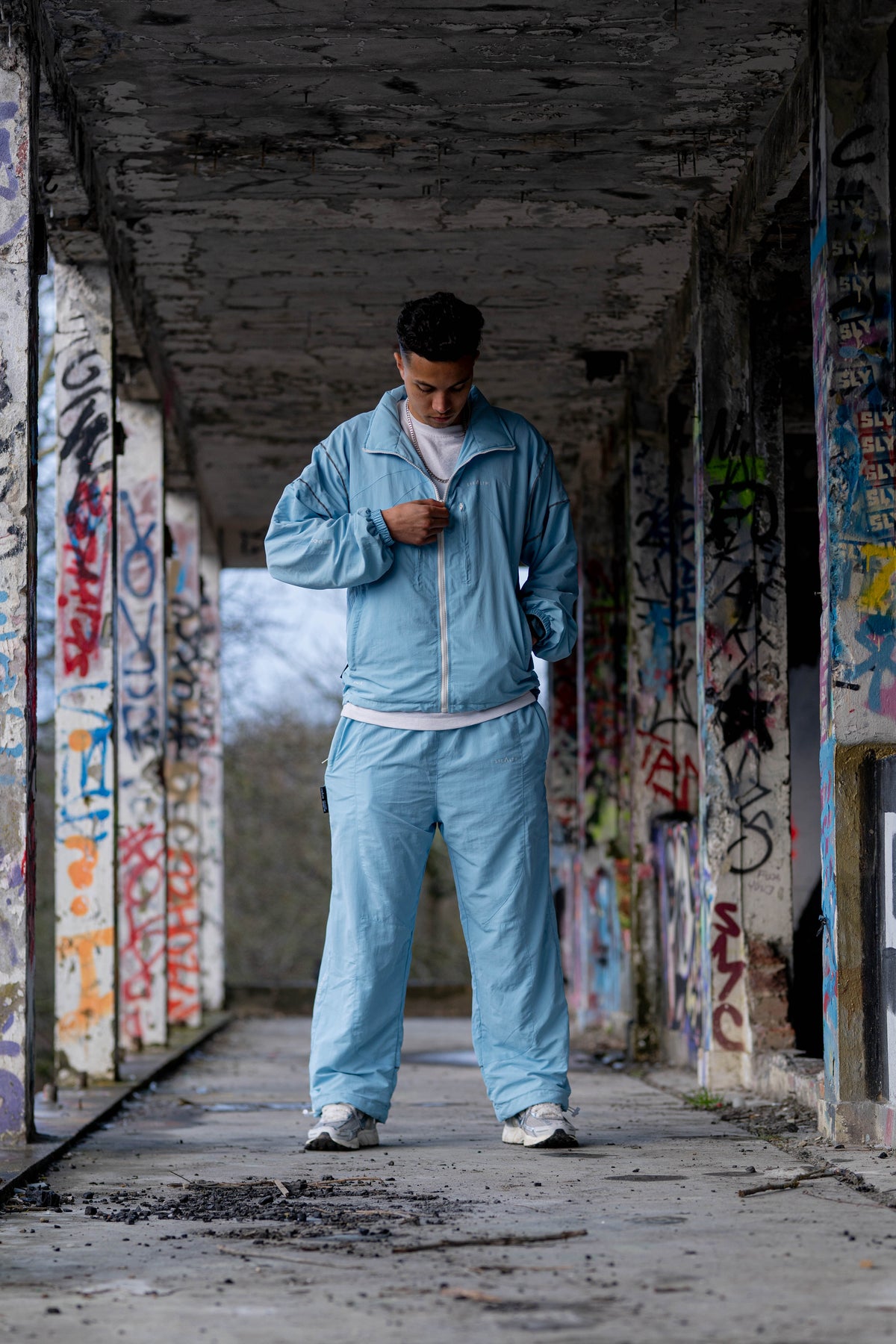 Deep State Tracksuit (Sky Blue)