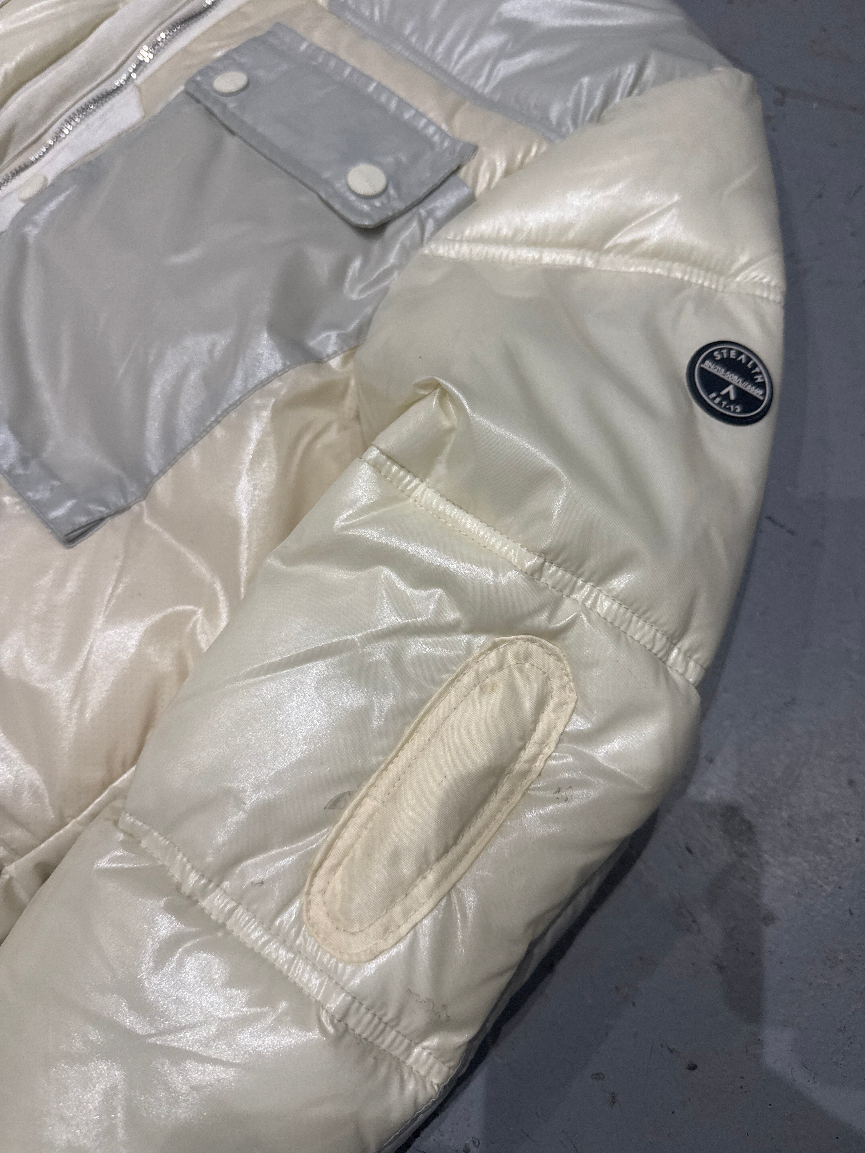Summit Goggle Puffa Jacket  Light Sand/Dessert Grey