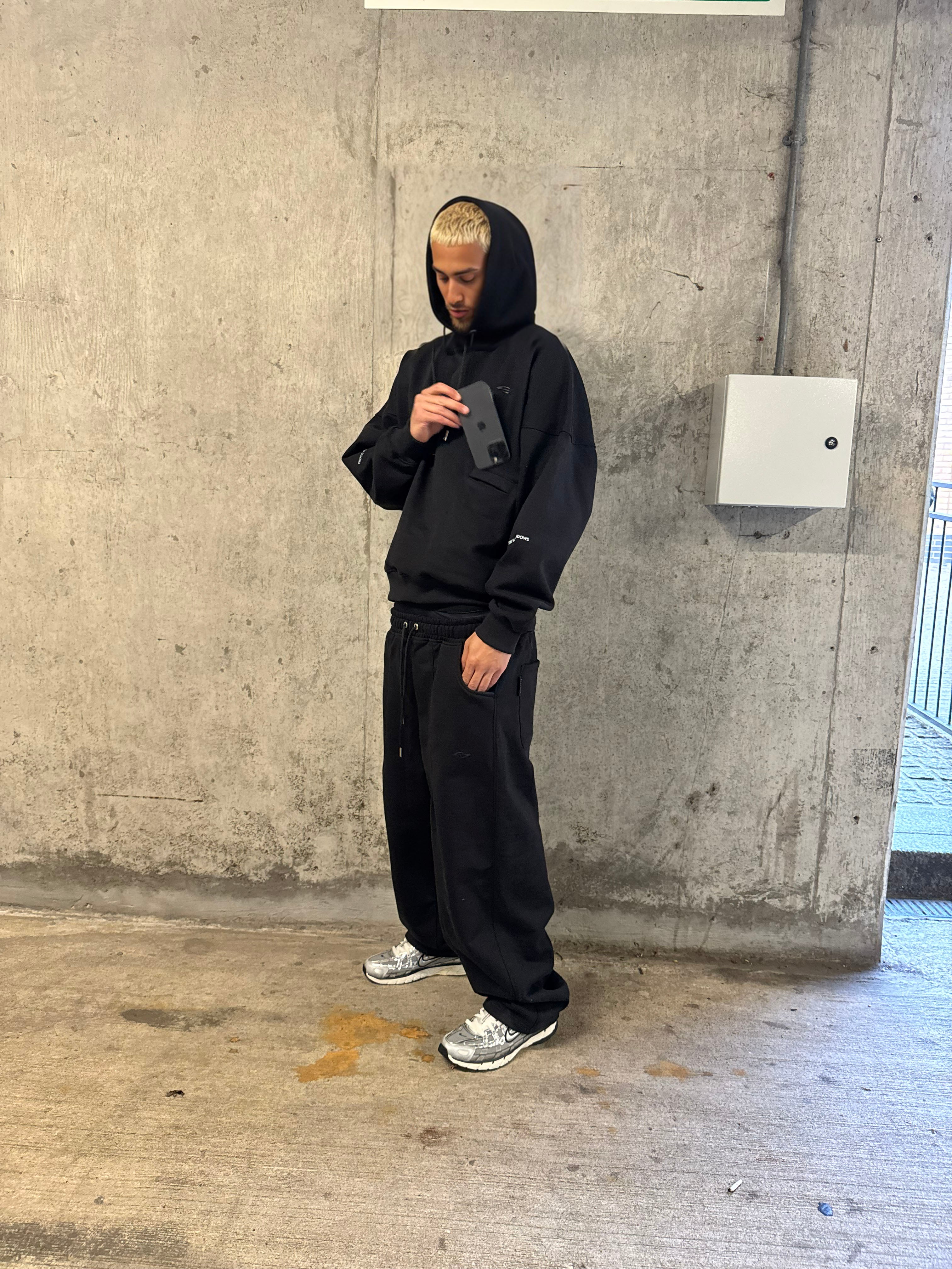 Tactical Shadow Tracksuit (Black 450GSM)