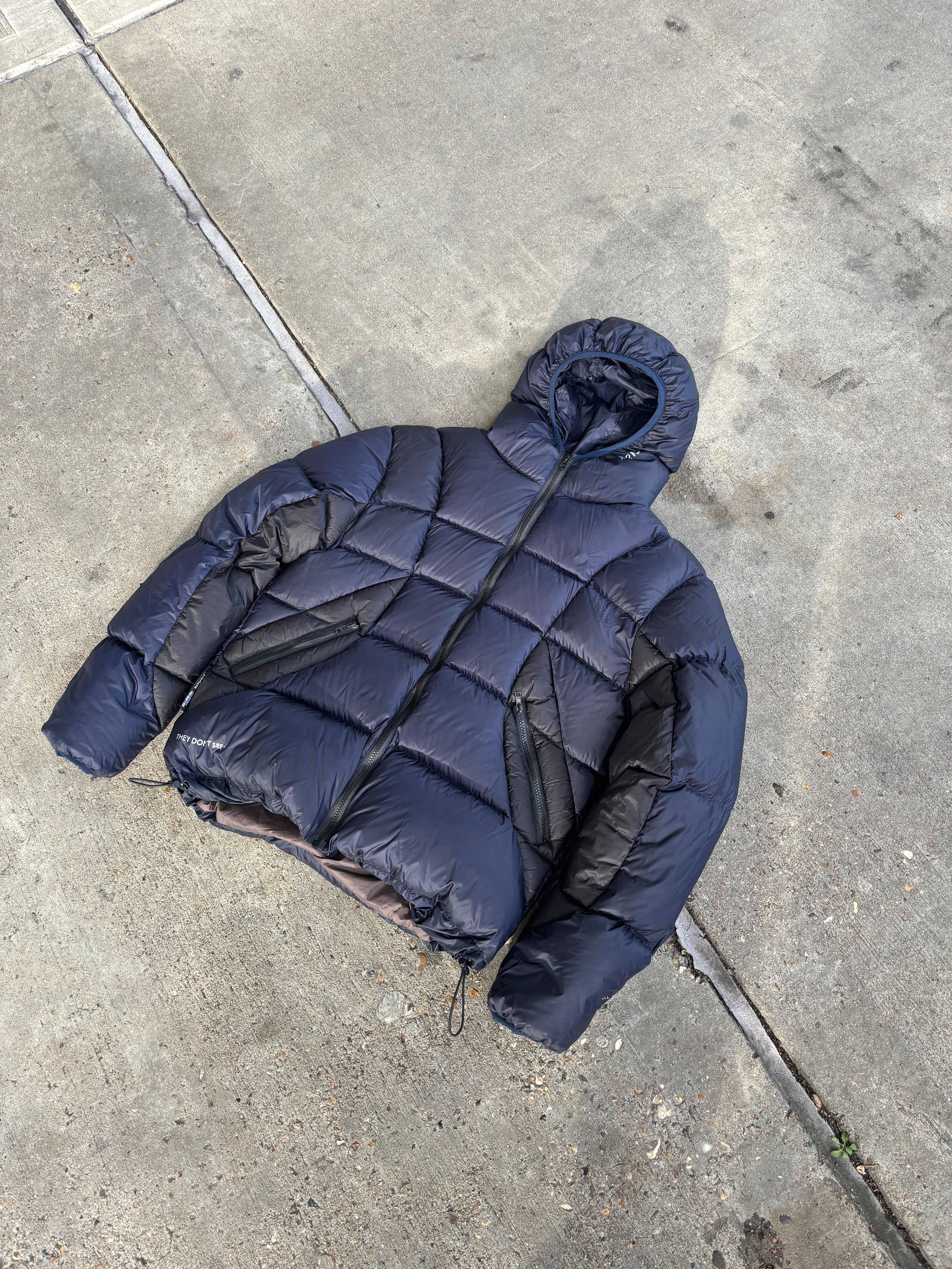 Phantom Down Jacket (Navy Black)