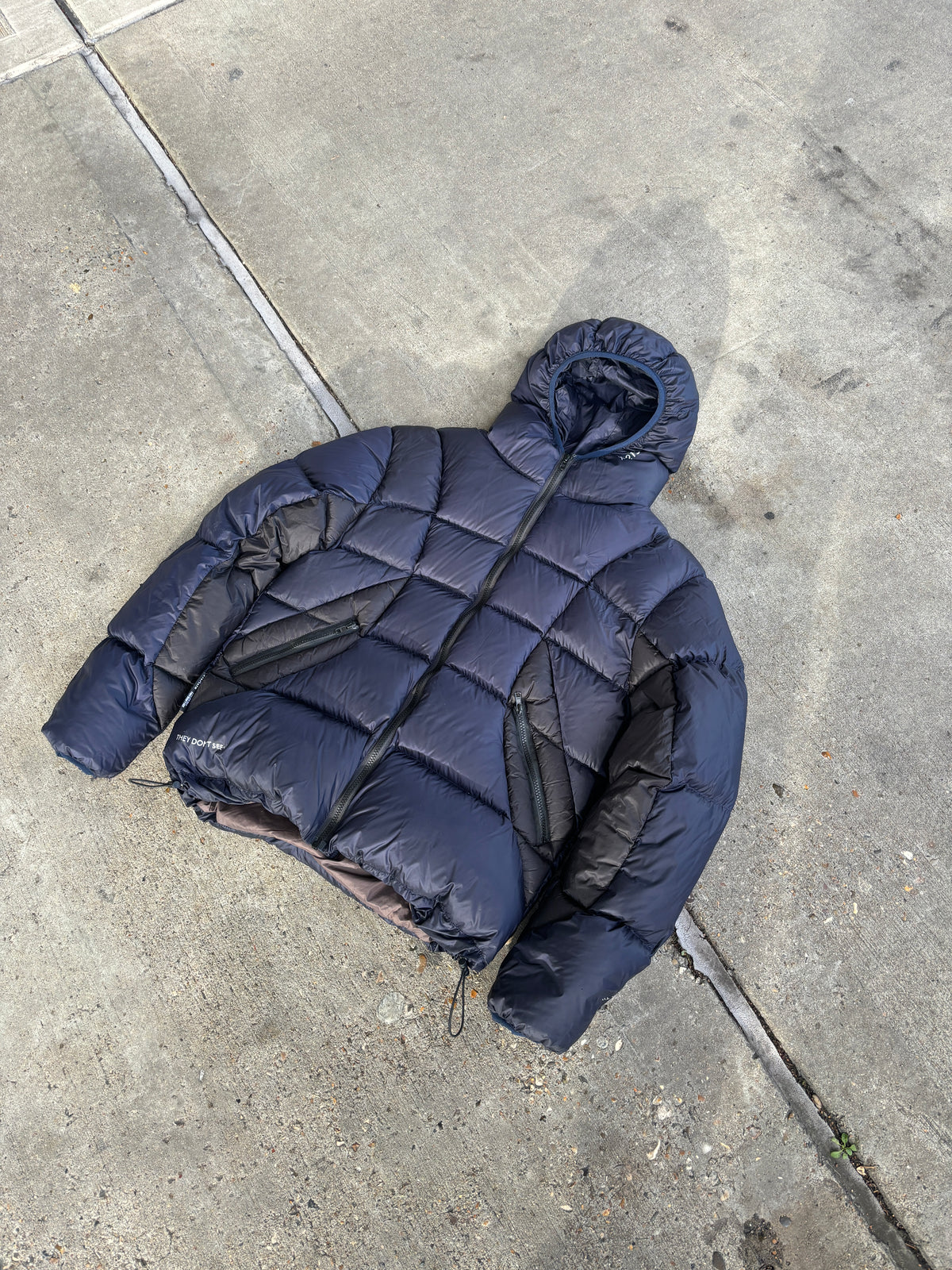 Phantom Down Jacket (Navy Black)