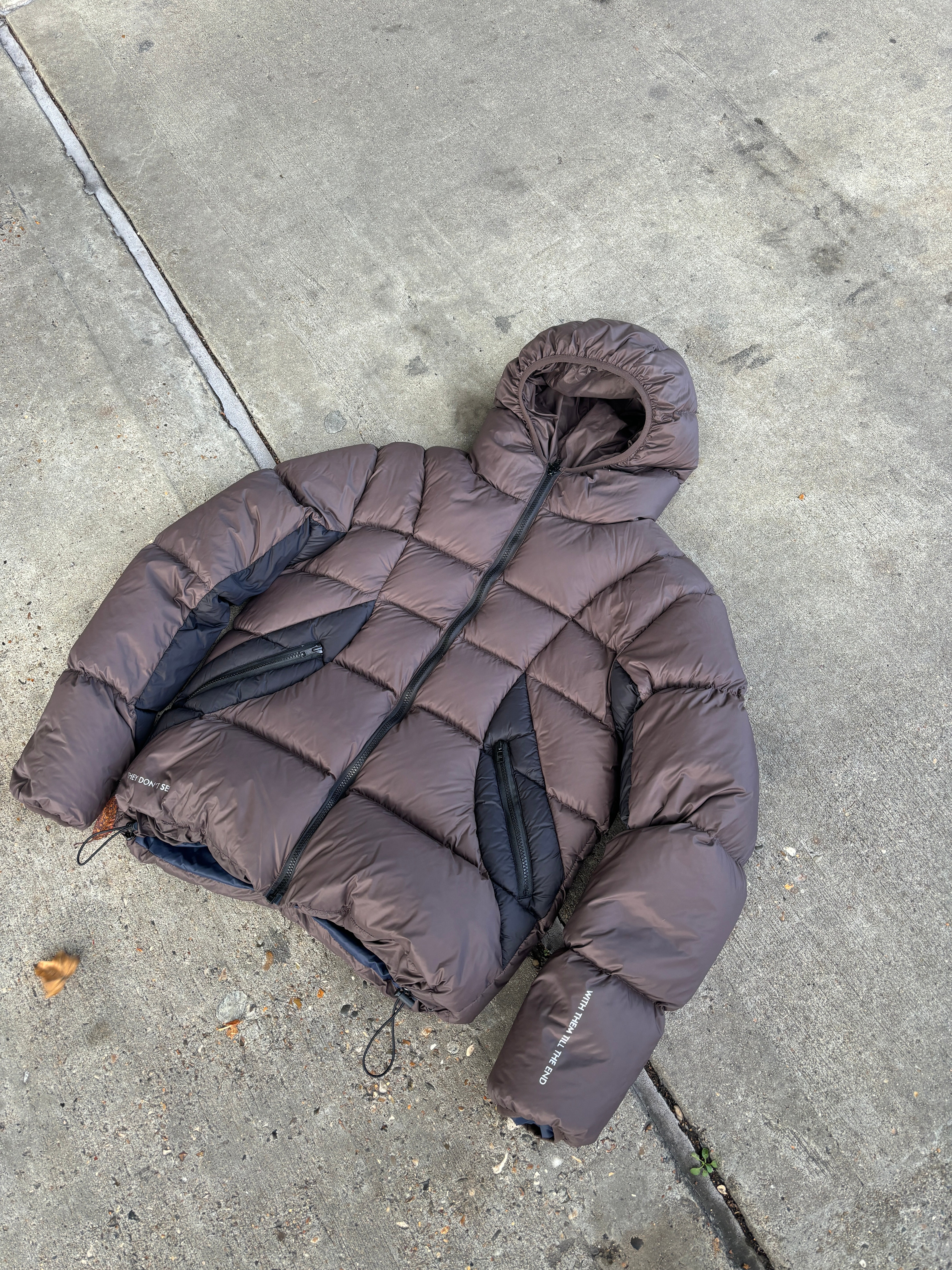Phantom Down Jacket (Brown/Black)