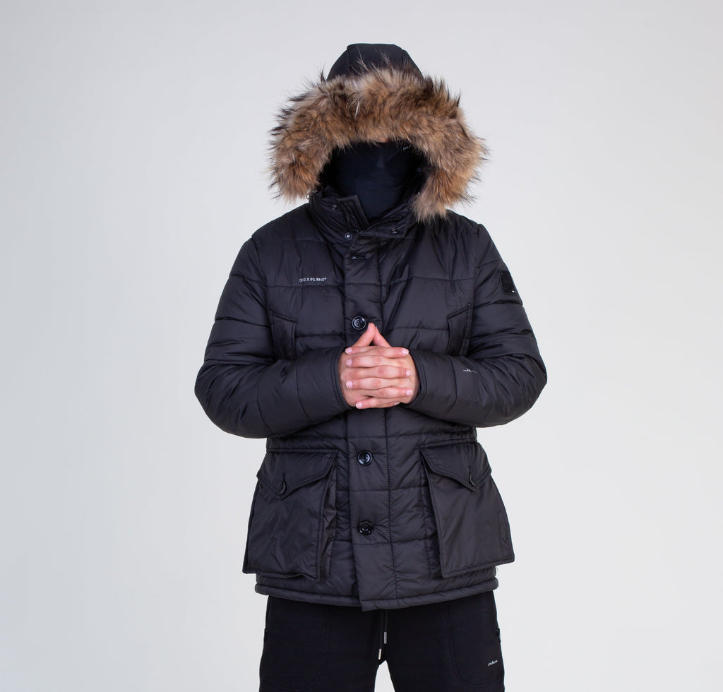 Hour of Darkness Parka Jacket (Black)