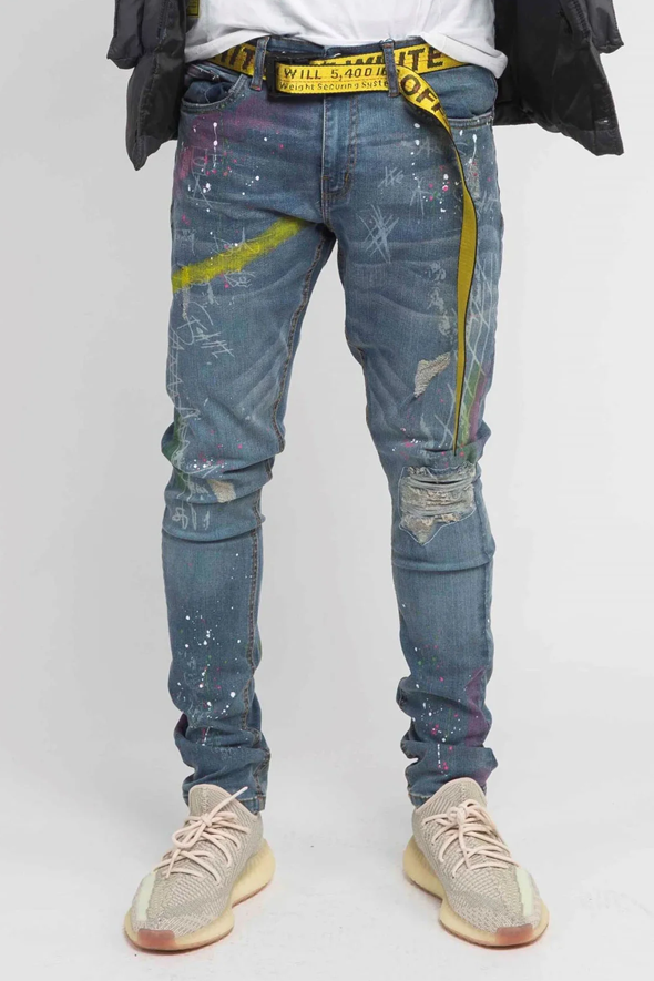 RN 215 coded Denim (Blue)