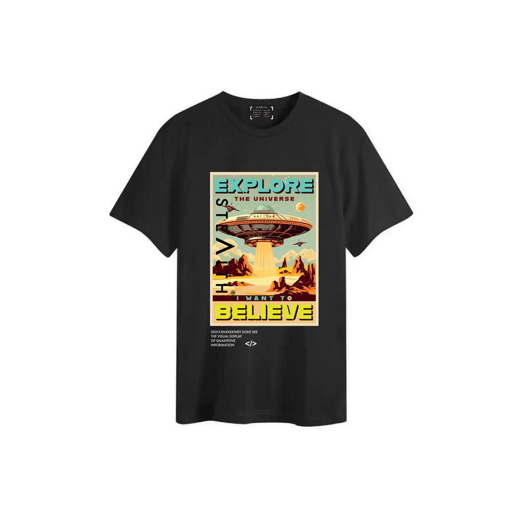 Do you believe ? Tee Shirt (Black)