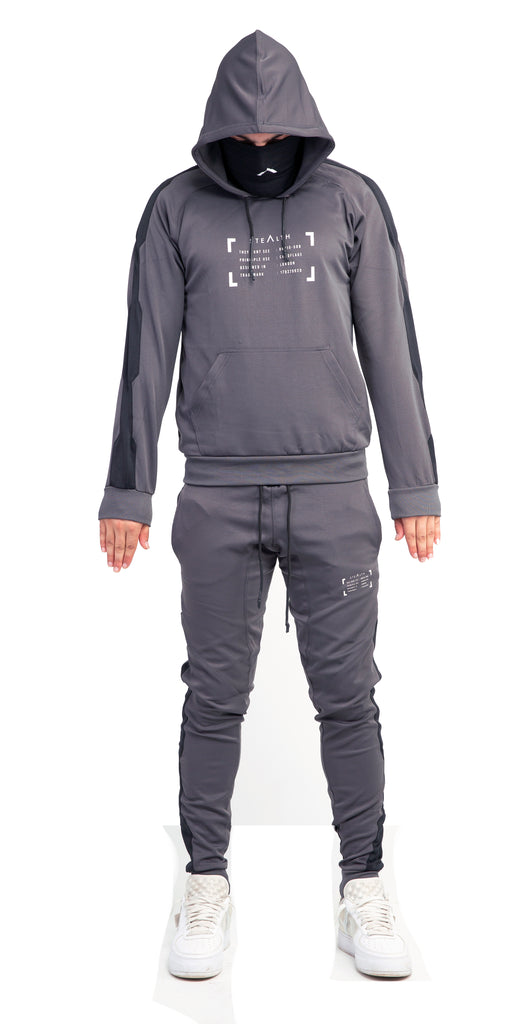 Damage Control Facemask Tracksuit (Charcoal Grey)