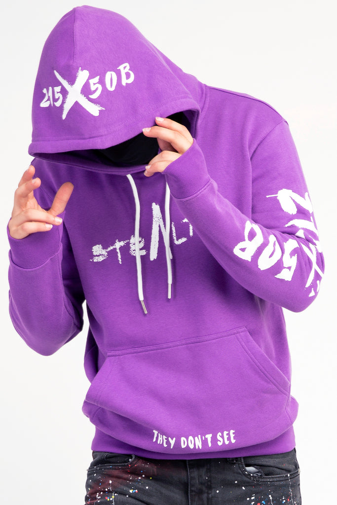 215X50B Hoody (Purple/White)