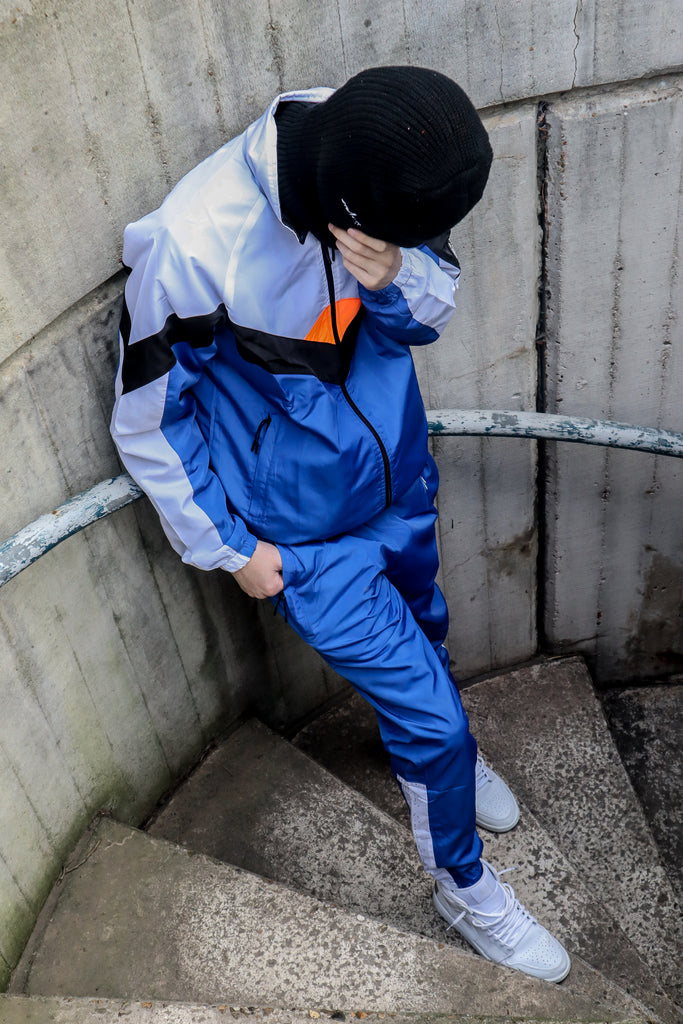 Mclarren Tracksuit (Blue/WhiteOrange)