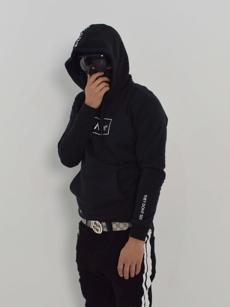 Facemask Hoody (Black)