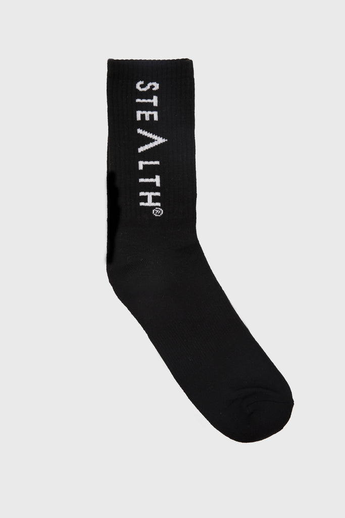 Stealth Logo Socks (Black)