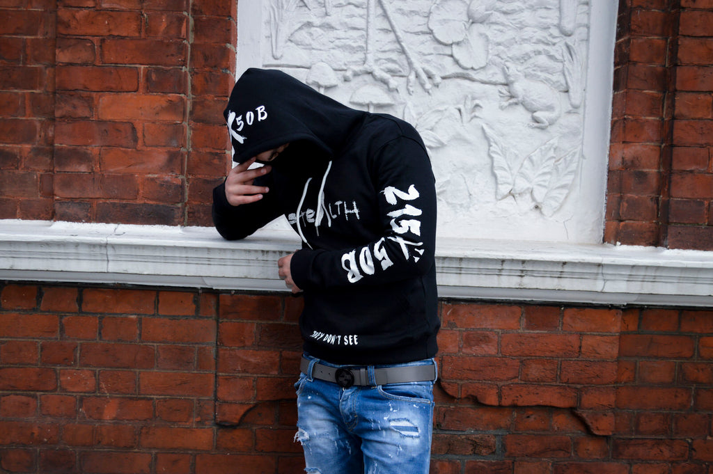 215X50B Hoody (Black White)