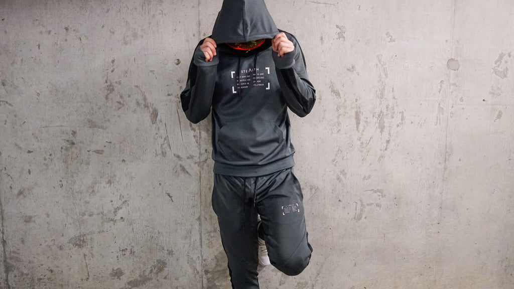 Damage Control Facemask Tracksuit (Charcoal Grey)