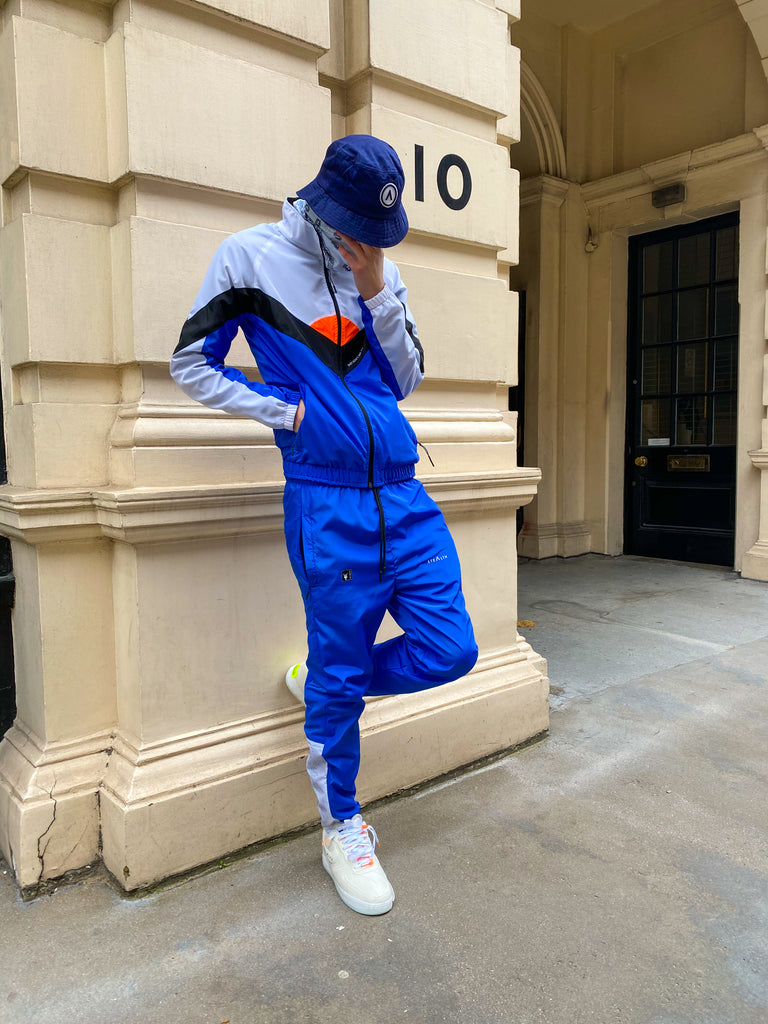 Mclarren Tracksuit (Blue/WhiteOrange)