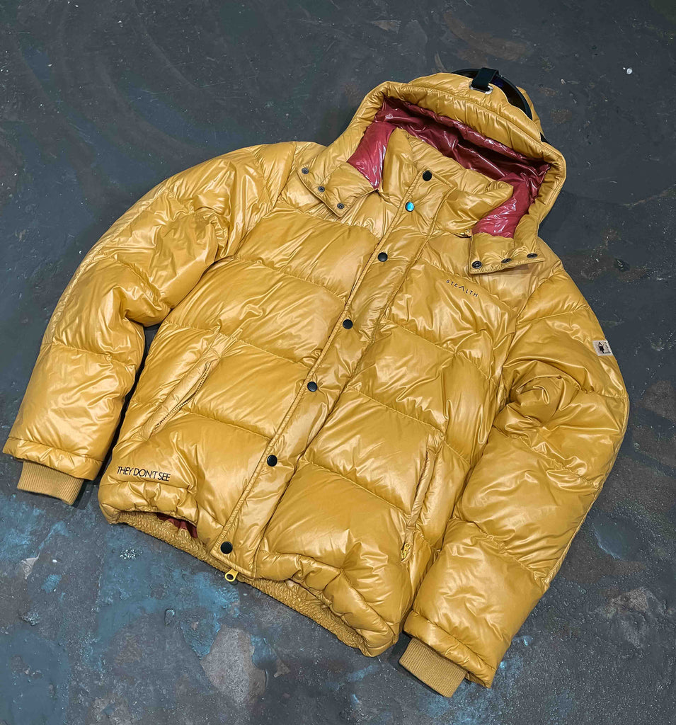 COMSATT PUFFA GOGGLE JACKET TAN (SAMPLE)