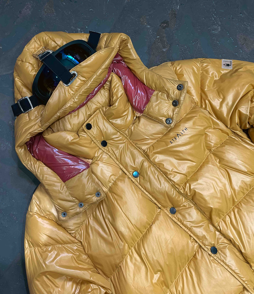 COMSATT PUFFA GOGGLE JACKET TAN (SAMPLE)
