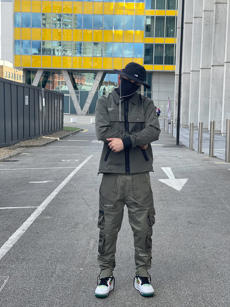 Cargo Tracksuit (Olive)