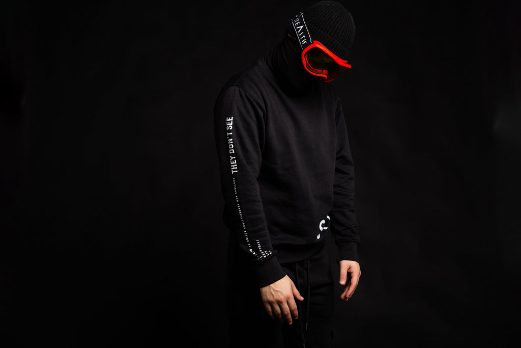 No Side Man Tracksuit (Black)
